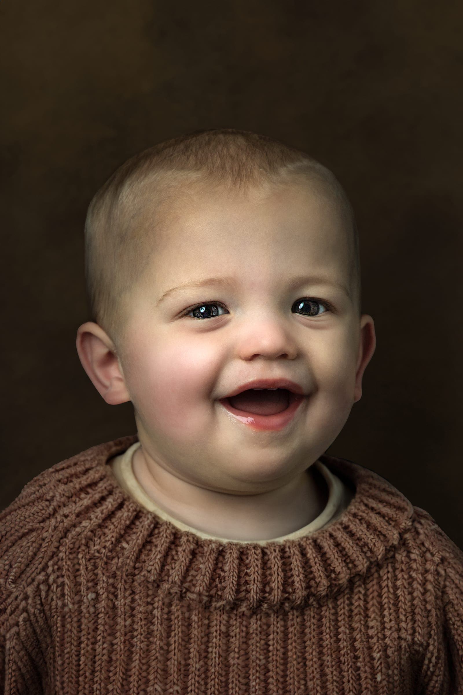 Fine art portret van een jongeman